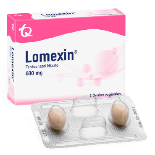 Lomexin Óvulos 600 Miligramos X 2 Óvulos vaginales