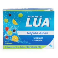 Sal De Frutas Lua Sabor A Limón X 8 Sobres