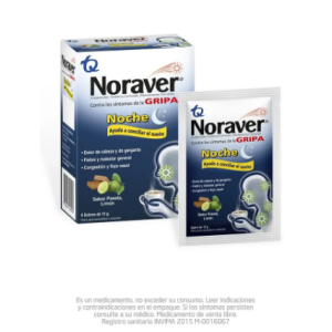 noraver noche x 6 sobres