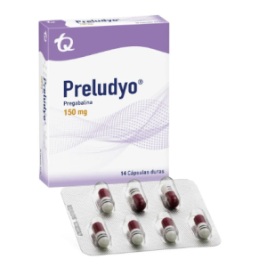 Preludyo 150 Miligramos Caja X 14 Cápsulas duras