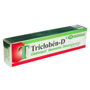 triclobén-D tubo x 20 gramos
