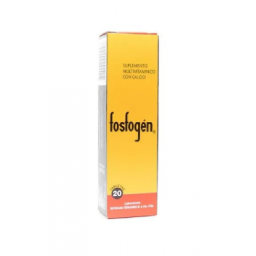 Fosfogén Suplemento multivitamínico Caja X 20 Tabletas 