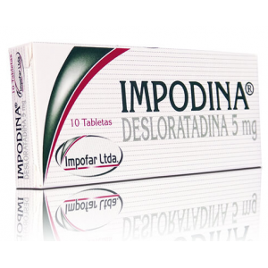 Impodina 5 Mg Caja X 10 Tabletas 