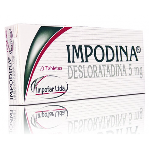Impodina 5 Mg Caja X 10 Tabletas 