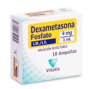 dexametasona 4 mg/1 ml x 10 ampollas