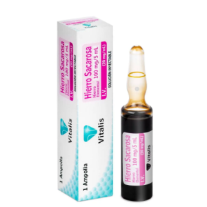 hierro sacarosa 100 mg / 5 ml