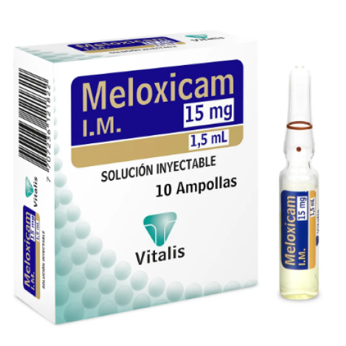 meloxicam 15 mg/1.5 ml caja x 10 ampollas