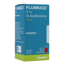 Fluimucil 4% Jarabe Adultos Frasco X 120 Ml 