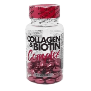 Collagen & biotin Complex Suplemento Dietario Frasco X 60 Softgels