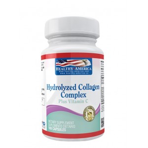 Hydrolyzed collagen Complex Plus vitamina C Suplemento Dietario Frasco X 100 Cápsulas 