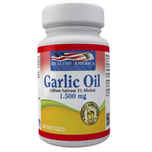 Garlic Oil 1500 Mg Frasco x 100 softgel