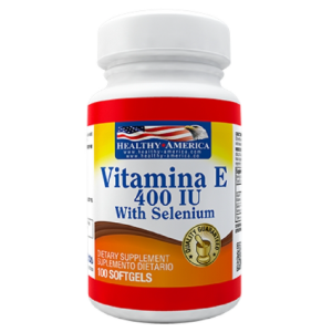 Vitamina-E 400 Ui with selenium Frascos x 100 cápsulas