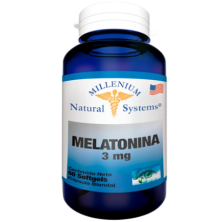 Melatonina 3 Mg Frasco X 60 Cápsulas blandas 