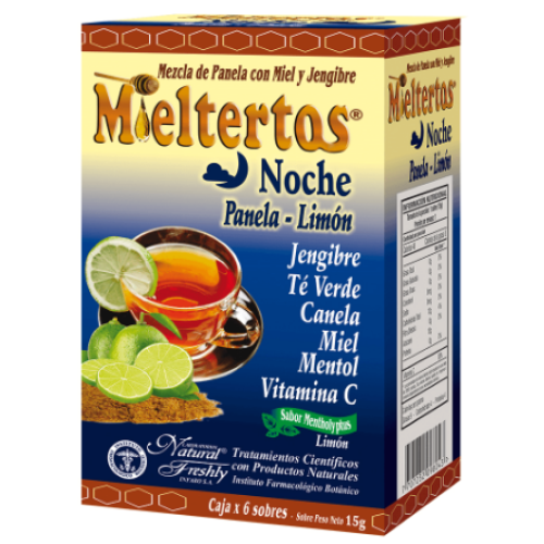 mieltertos gripa noche x 6 sobres