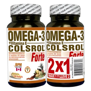 omega-3 forte x 100 cápsulas pague 1 lleve 2
