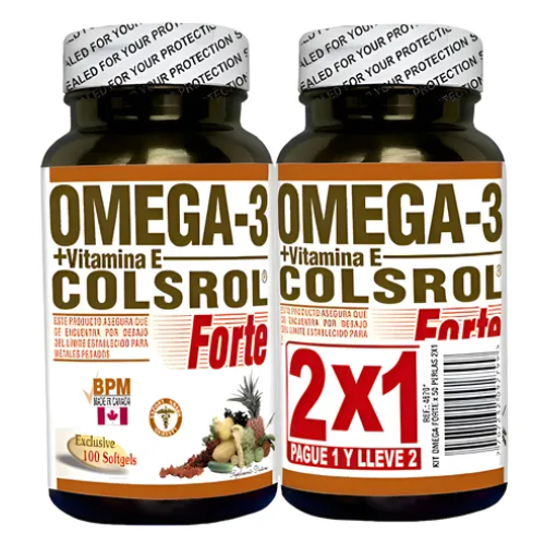 omega-3 forte x 100 cápsulas pague 1 lleve 2