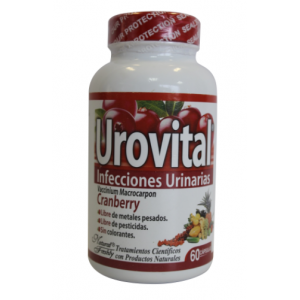 Urovital infecciones urinarias Frasco X 60 Cápsulas 