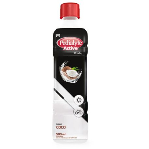 Pedialyte Active 30 mEq  Coco Frasco X 500 Ml 