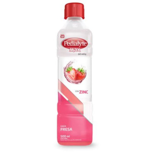 Pedialyte Max 60 Fresa Frasco X 500 Ml 