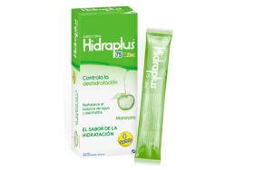 Hidraplus 75 Meq Zinc Manzana X 4 Sachets