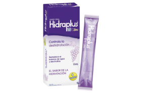 hidraplus 75 meq + zinc uva x 4 sachets