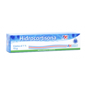 Hidrocortisona Crema 1% Tubo X 15 Gramos 