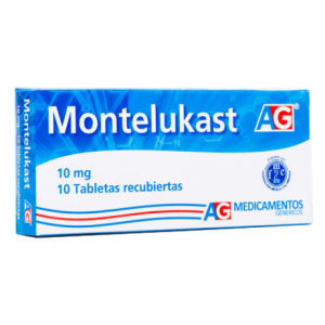 Montelukast 10 Mg Caja X 10 Tabletas 