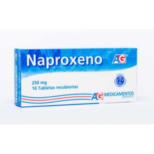 Naproxeno 250 Mg Caja X 10 Tabletas 