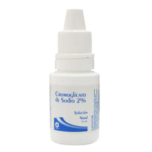 cromoglicato de sodio 2% solución nasal x 10 ml