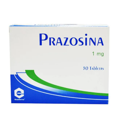 prazosina 1 mg caja x 30 cápsulas