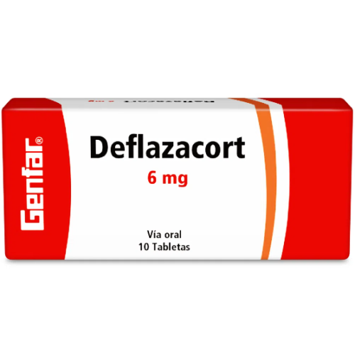 Deflazacort 6 Mg Caja X 10 Tabletas 