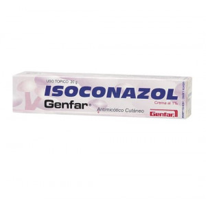 Isoconazol Crema Tópica 1%  Tubo X 20 Gramos