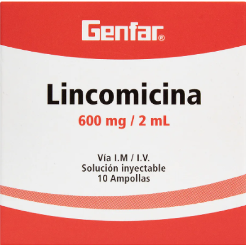 Lincomicina 600 Mg Caja X 10 Ampollas