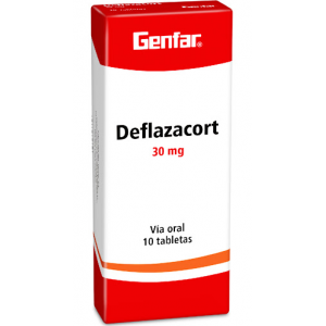 Desflazacort 30 Mg Caja X 10 Tabletas 