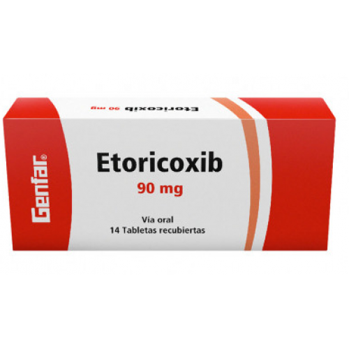 Etoricoxib 90 Mg Caja X 14 Tabletas 