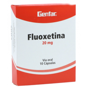 Fluoxetina 20 Mg Caja X 10 Cápsulas 