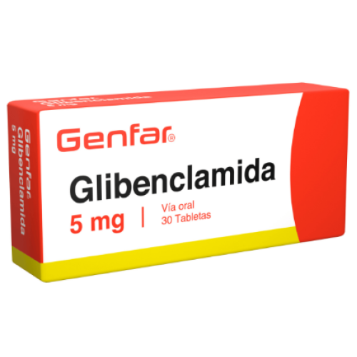 Glibenclamida 5Mg Caja X 30 Tabletas