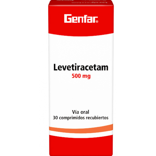 Levetiracetam 500 Mg Caja X 30 Tabletas 