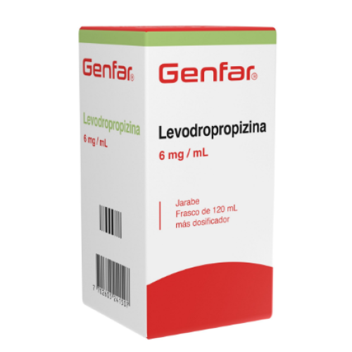 levodropropizina 6mg/ml frasco x 120 ml