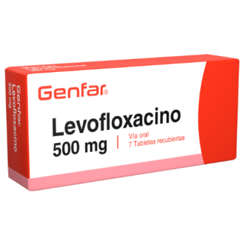 Levofloxacino 500 Mg Caja X 7 Tabletas