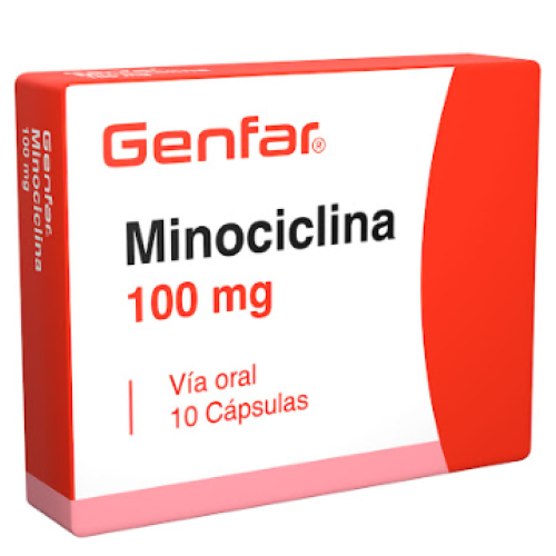 Minociclina 100 Mg Caja X 10 Cápsulas