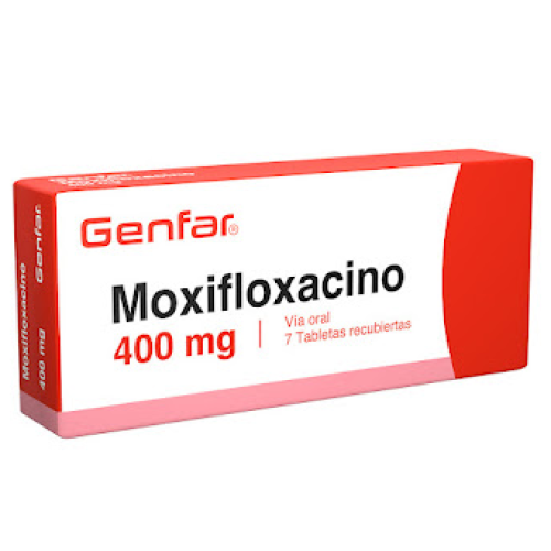 Moxifloxacino 400Mg X Caja X 7 Tabletas