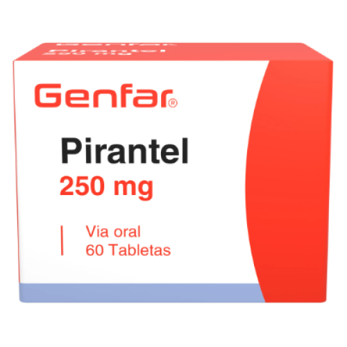 Pirantel 250 Mg Caja X 60 Tabletas