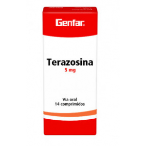 Terazosina 5 Mg Caja X 14 Tabletas 