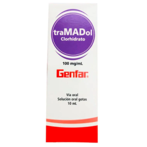 Tramadol Gotas 100 Miligramos Frasco X 10 Mililitros