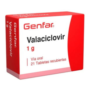 Valaciclovir 1Gr Caja X 21 Tabletas