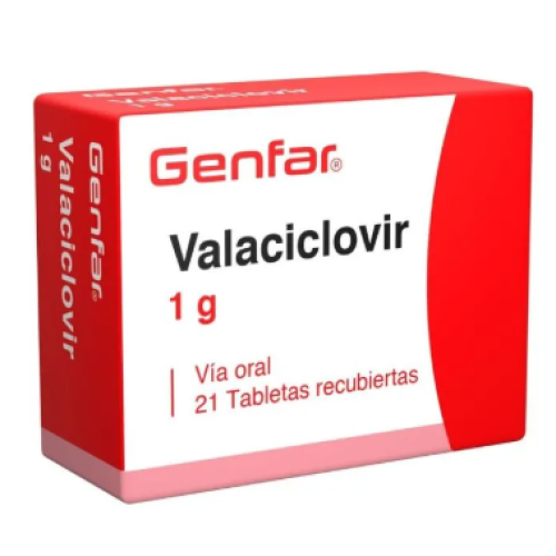 Valaciclovir 1Gr Caja X 21 Tabletas