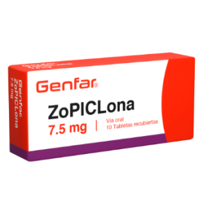 Zopiclona 7.5 Mg Caja X 10 Tabletas