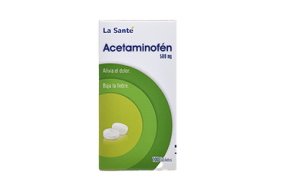 Acetaminofén 500 Mg Caja X 100 Tabletas 