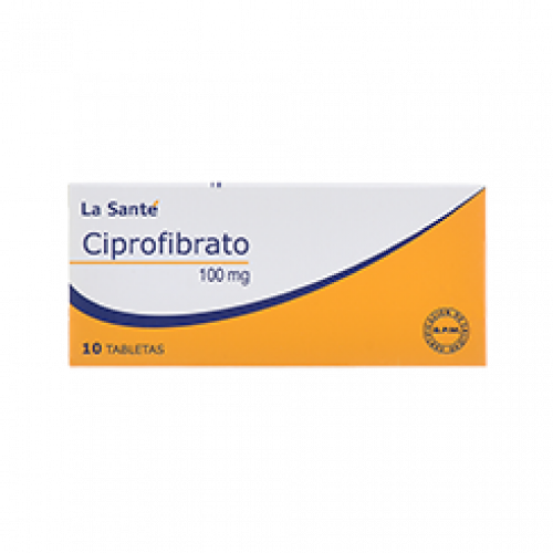 Ciprofibrato 100 Mg Caja X 10 Tabletas